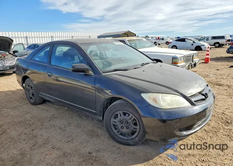 2004 Honda Civic Dx Vp из США, поврежденный, VIN 1HGEM22124L037844
